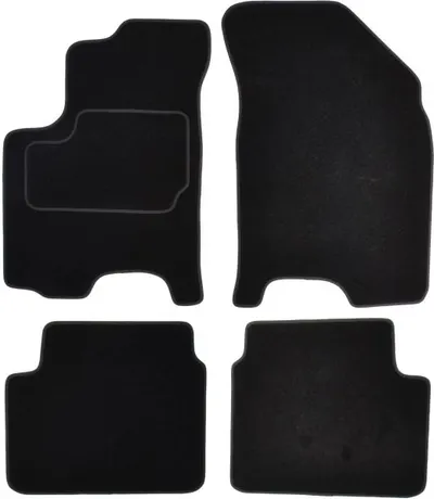 Covorase auto (set, velur, 4 bucati, culoare negru) CHEVROLET AVEO KALOS dupa 2005