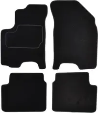 Covorase auto (set, velur, 4 bucati, culoare negru) CHEVROLET AVEO KALOS dupa 2005