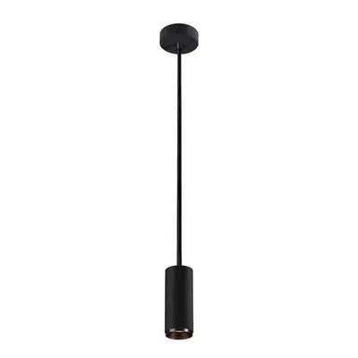 Lampa suspendata, lustra NUMINOS S Pendant, black Indoor LED pendant light black/black 2700K 24°