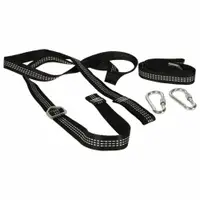 Set de montaj pentru leagane si hamace, include doua curele robuste de 2 metri, in geanta de transport inclusa