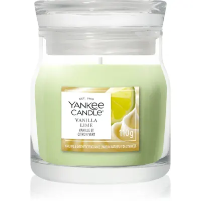 Yankee Candle Vanilla Lime lumânare parfumată Signature 110 g