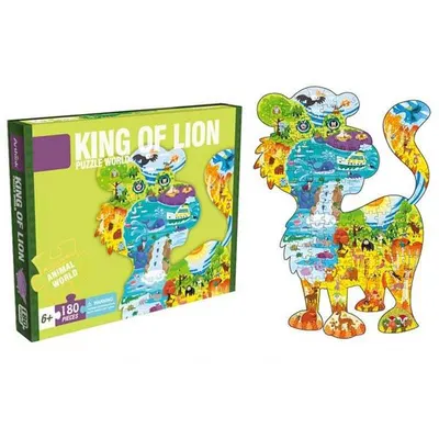 Puzzle Arthink în Formă de Leu, 180 Piese