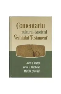 Comentariu CulturaL-Istoric L Vechiului Testament