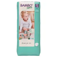 Scutece Ecolabel Tall Nr. 5 pentru 12-18 kg, 44 bucati, Bambo Nature