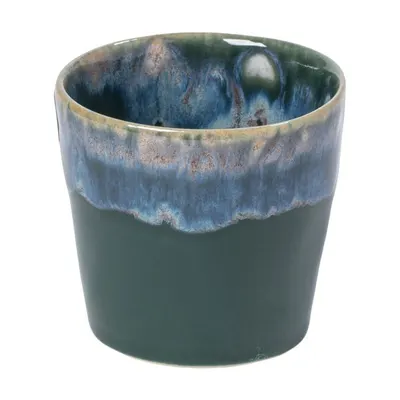 Ceașcă verde-închis pentru espresso din gresie ceramică 100 ml Grespresso – Costa Nova