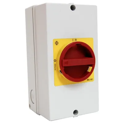 Comutator de reparatii 0-1, 3 poli, 20A, 5,5kW