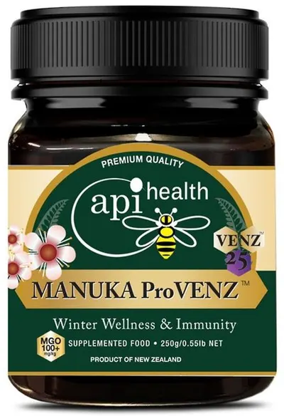 ApiHealth Miere de Manuka cu venin de albine și propolis, 250 g