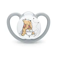 Suzeta NUK Perfect Match Air Silicon Cutie Depozitare Winnie Gri 6-18 luni