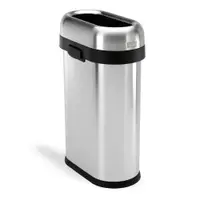 Coș de gunoi din oțel inoxidabil 50 l - simplehuman