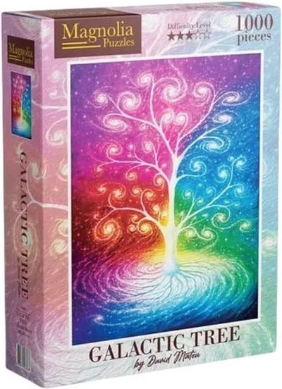 Puzzle Magnolia din 1000 piese - Arborele galactic