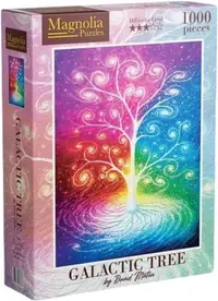 Puzzle Magnolia din 1000 piese - Arborele galactic