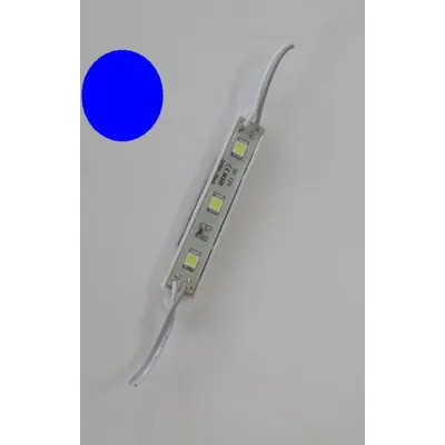 Modul 3 SMD 5050 24V lumina albastra
