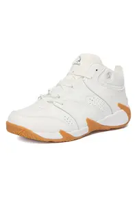 Pantofi sport copii - piele naturala - alb - stil sportiv - confort optim