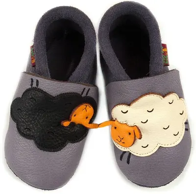 Pantofi pentru bebeluşi Baobaby - Classics, Sheep, mărimea L