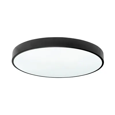 Plafoniera Macaron 52W 3000-6000K LED, negru, Erste