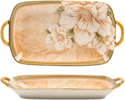 Platou dreptunghiular Morello - Camellia, 30 cm
