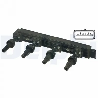Bobina inductie potrivit CITROEN C3 III, C-ELYSEE; PEUGEOT 208 II, 301, 308 II 1.6 1.6LPG 11.12