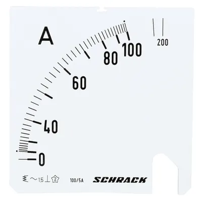 Scala 96*96mm, 100/200/5A, AC