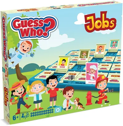 Joc de societate pentru doi Guess Who: Professions - Pentru copii
