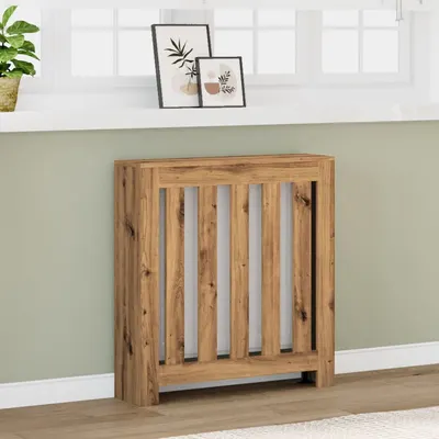 Gossi masca pentru calorifer stejar artizanal 78x20x82 cm lemn