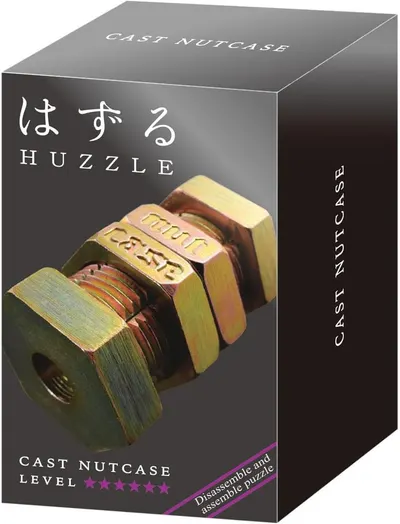 Puzzle logic metalic Hanayama - Cast Puzzle Nutcase Huzzle