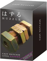 Puzzle logic metalic Hanayama - Cast Puzzle Nutcase Huzzle
