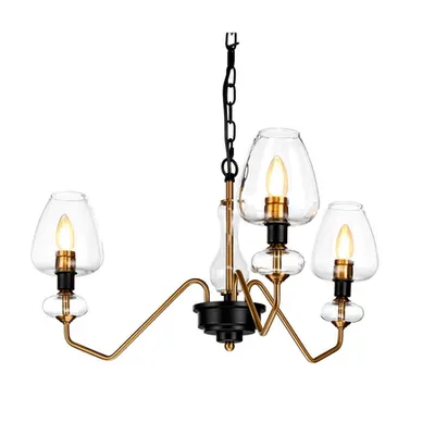 Lampa suspendata Armand 3 Light Pendant – Aged Brass