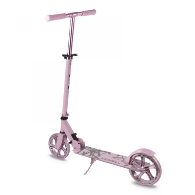 Trotineta pliabila Kidwell Blast Light Pink, roti mari 200 mm, rulmenti ABEC-7, ultra usoara 3.8 kg, 100 kg, 8+ ani