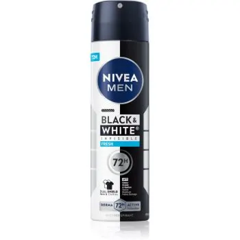 NIVEA MEN Invisible Black & White spray anti-perspirant