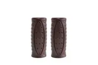 Set 2 mansoane biciclete KRIS Shogun, 90mm, PVC, culoare maro