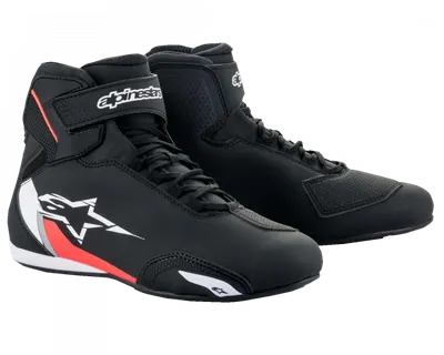 Ghete Alpinestars Sektor, culoare negru rosu alb, marime 7 39
