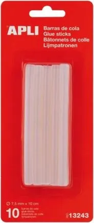 Batoane de silicon pentru lipit APLI – ø 7,5 х 10 cm, 10 bucati