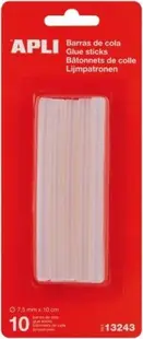 Batoane de silicon pentru lipit APLI – ø 7,5 х 10 cm, 10 bucati