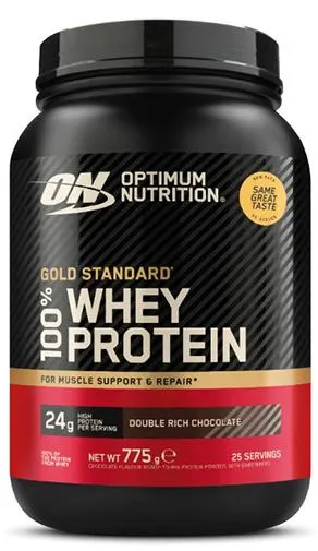 Gold Standard 100% Whey Optimum Nutrition - 775 g, ciocolată dublă