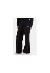 Pantaloni de trening dama Emporio Armani - 7W000106 AF12473 - Bumbac/Poliester - Negru - Negru