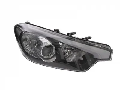Far Dreapta (H1 H7, fara motoras, culoare insert: cromat, culoare semnalizator: transparent) potrivit KIA CERATO I, CERATO II, CERATO III