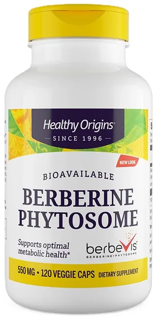 Berberine Phytosome, 550 mg, 120 capsule, Healthy Origins