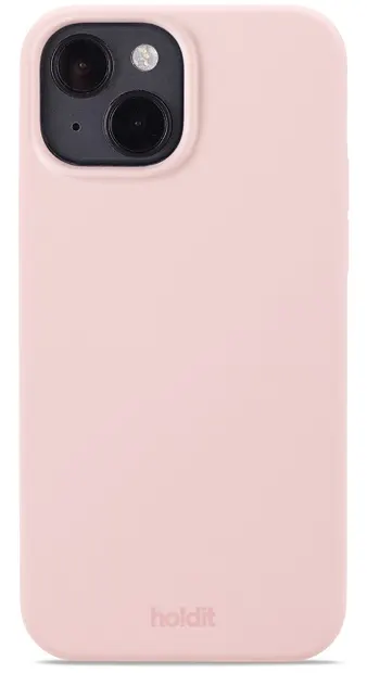 Husă Holdit - Silicone, iPhone 13/14, roz