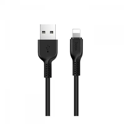 Cablu Date si Incarcare USB-A - Lightning HOCO Flash X20, 18W, 1m, Negru
