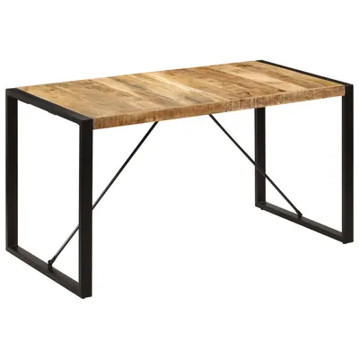 Gossi masa de bucatarie, 140x70x75 cm, lemn masiv de mango