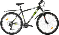 Bicicletă de munte cu viteze Velotec - Pro, 27.5", 480 mm, negru/verde