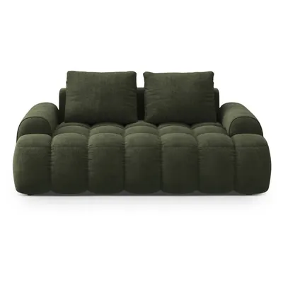 Canapea verde cu tapițerie din catifea 175 cm Linz – Cosmopolitan Design