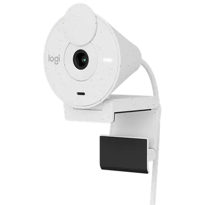 LOGITECH Brio 300 Full HD webcam - OFF-WHITE - USB