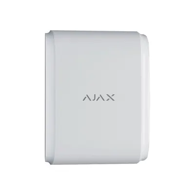 Detector de miscare wireless exterior PIR tip perdea Ajax DualCurtain Outdoor, 30 m, 4.5 grade, pet immunity, antimasking, 868 MHz, RF 1700 m
