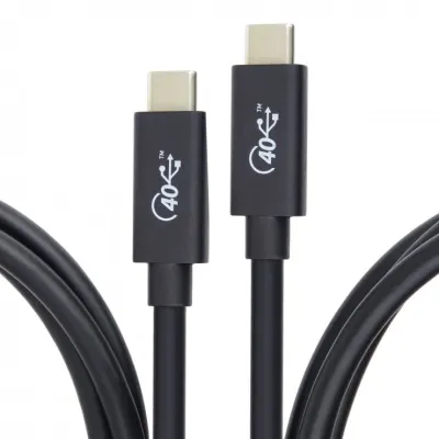 Cablu Thunderbolt 3/USB 4 T-T 100W 8K60Hz 0.8m, ku4cx08bk