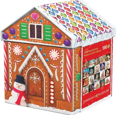 Puzzle in cutie metal Eurographics din 550 de piese - Casa de cupru