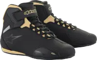 Ghete Alpinestars Sektor, culoare negru auriu, marime 37.5