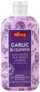 Milva Șampon cu usturoi și chinină, 200 ml