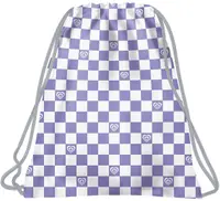 Geantă sport BackUp 8 A - Violet Checkerboard