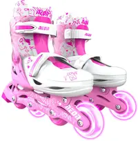 Role pentru copii Yvolution - Neon Inline Skates, mărimea 34-37, roz